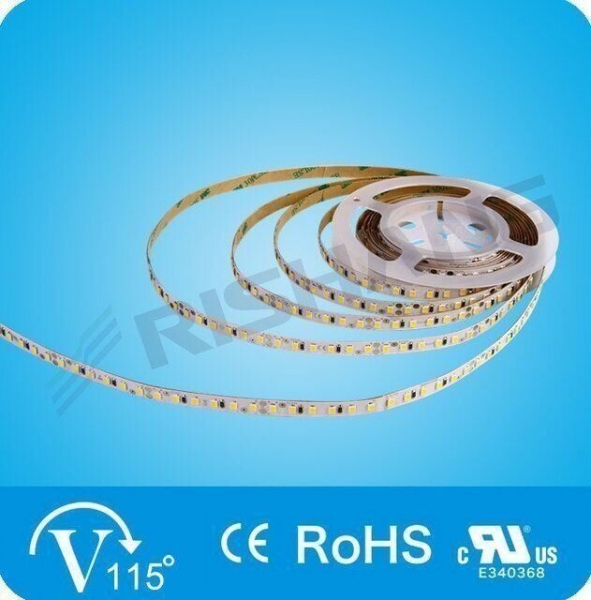 LED стрічка 24В RISHANG 120-2835 8.6Вт 630Лм RD60C0TC-B-WW Білий Теплий 2700K IP65 10мм